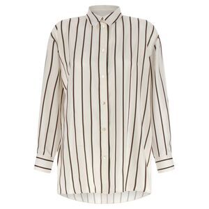Gucci White Silk Women's Blouse